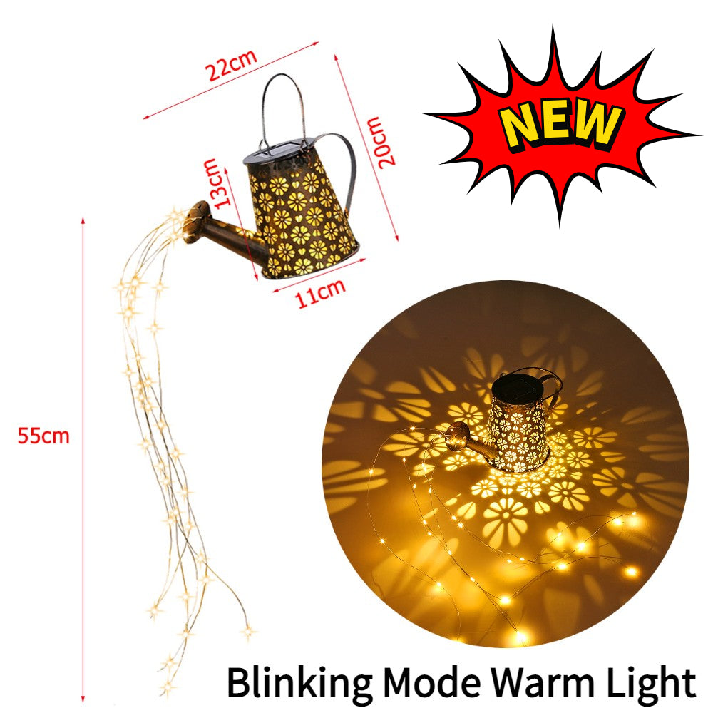 Lampa Solara Stropitoare cu LED, Decorativa pentru Curte si Gradina