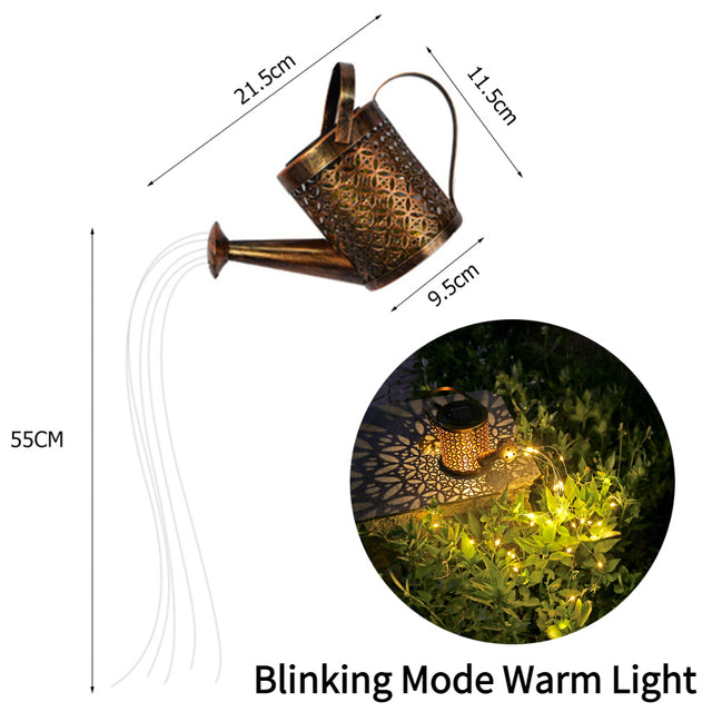 Lampa Solara Stropitoare cu LED, Decorativa pentru Curte si Gradina