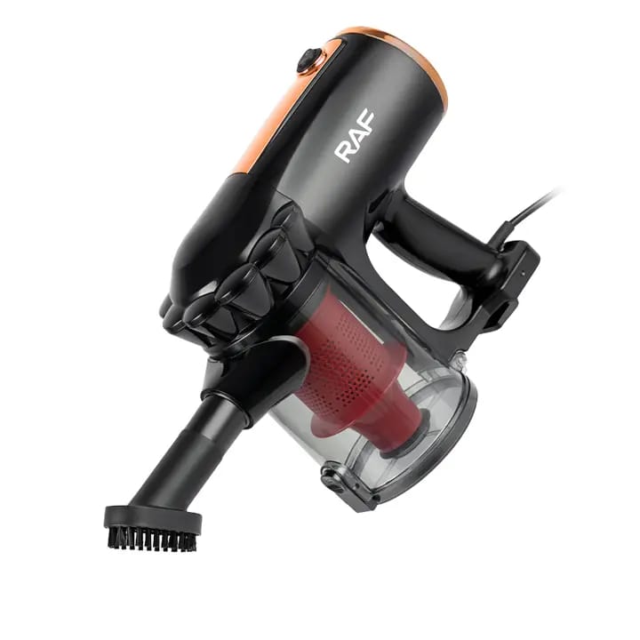 Aspirator Vertical All-Clean RAF Gold 600W - 3 in 1 Aspirare Ciclonica, Eliminare Acarieni si Bacterii