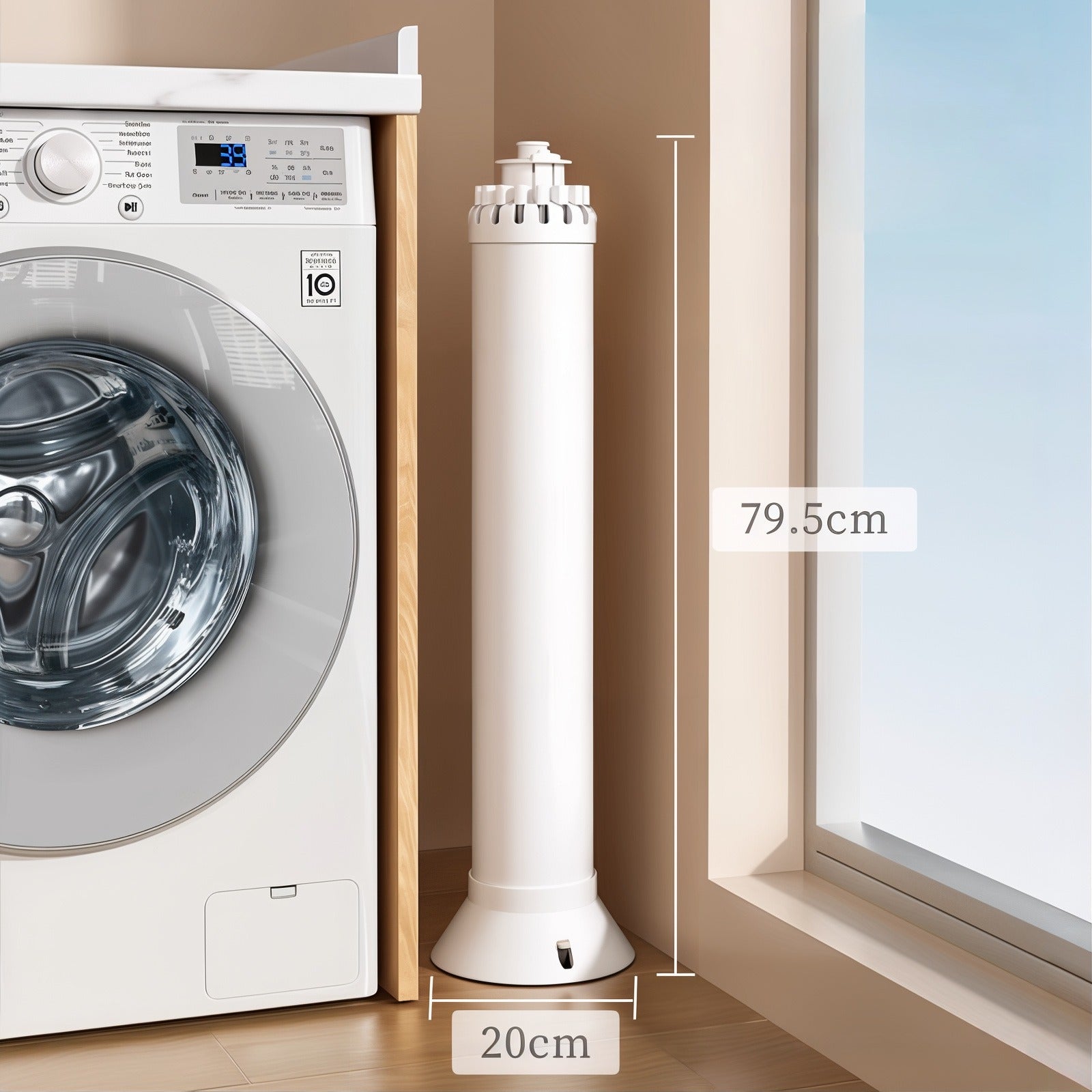 Uscator de Rufe Mobil ProDry – Tip Caracatita, cu Roti si Brate Metalice, Compact si Reglabil,