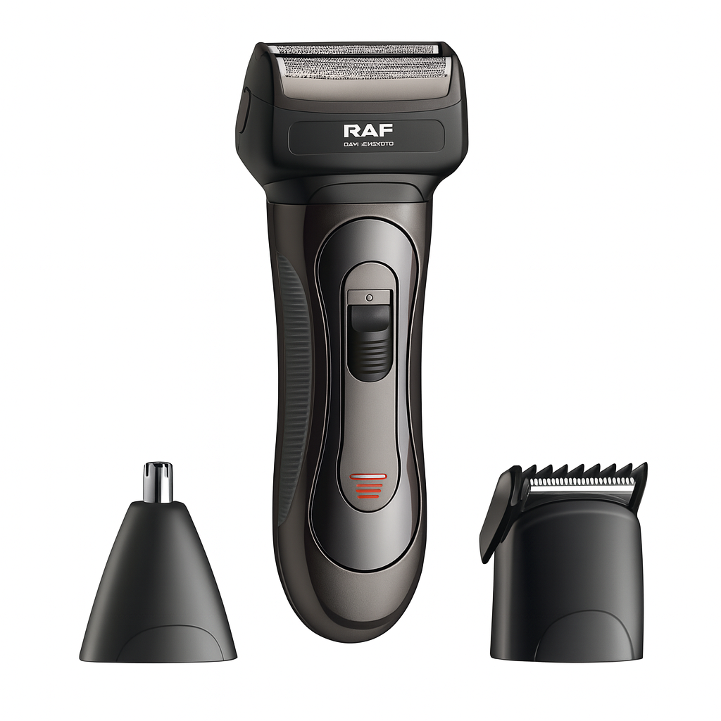 Aparat de Ras Electric RAF R.4018 – Trimmer Integrat, Tehnologie Avansata, Incarcare Type-C