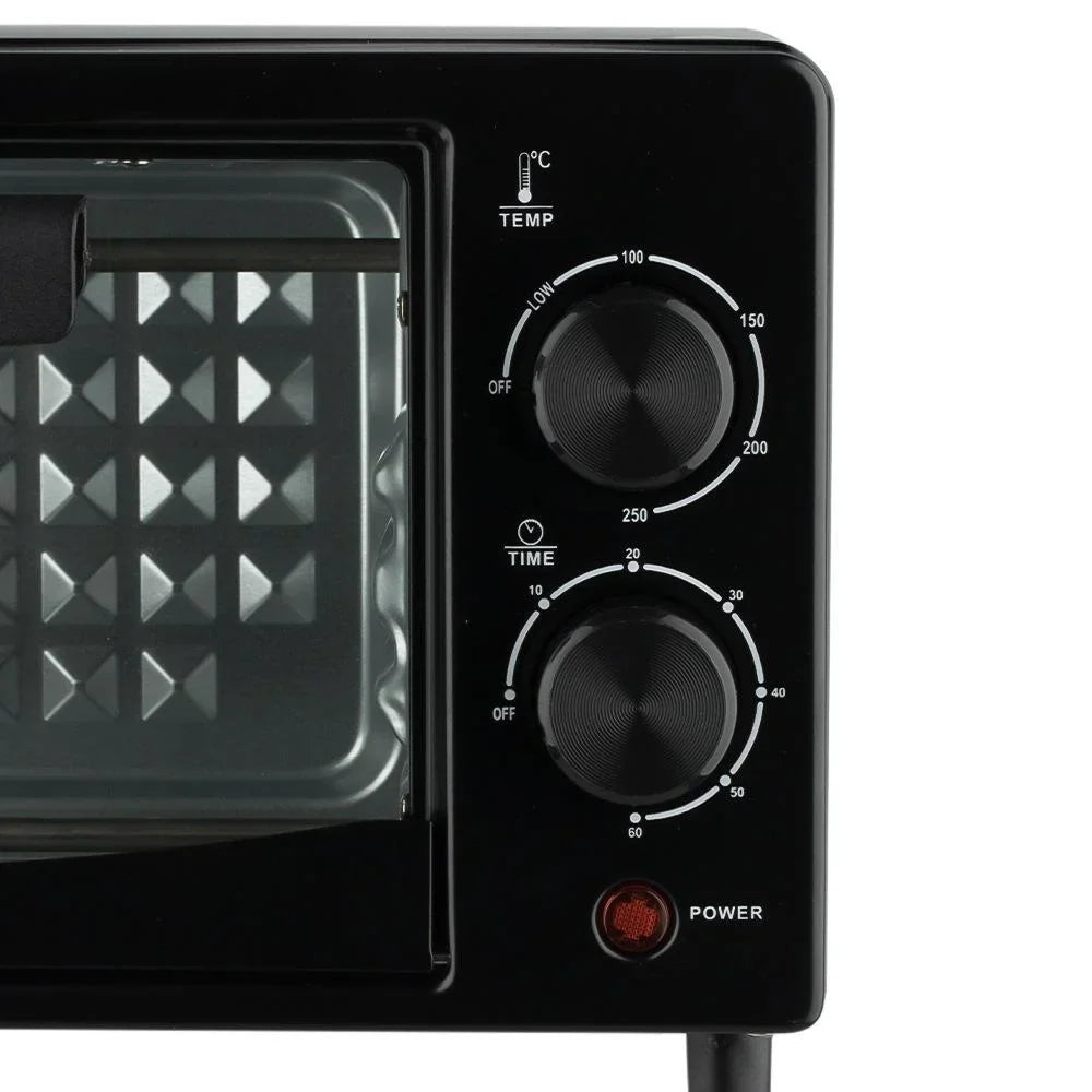 Cuptor Electric RAF R.5305B – 800W, 12L, 2 Moduri de Operare, Timer Integrat