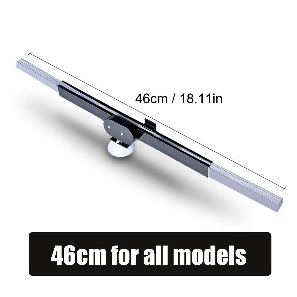 Parasolar Retractabil Parbriz Auto, Pliabil 120 x 46 cm Impotriva Razelor UV, cu Ventuze
