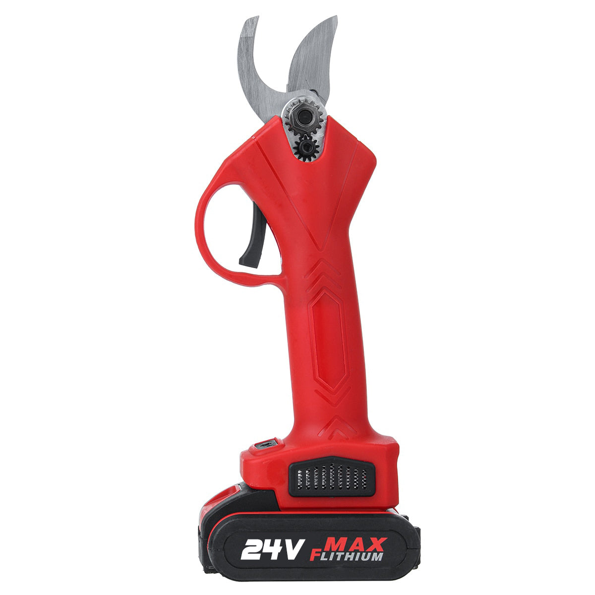 Foarfeca Electrica Pentru Gradina 48V, Cu 2 Acumulatori, Accesorii Si Valiza De Transport Incluse