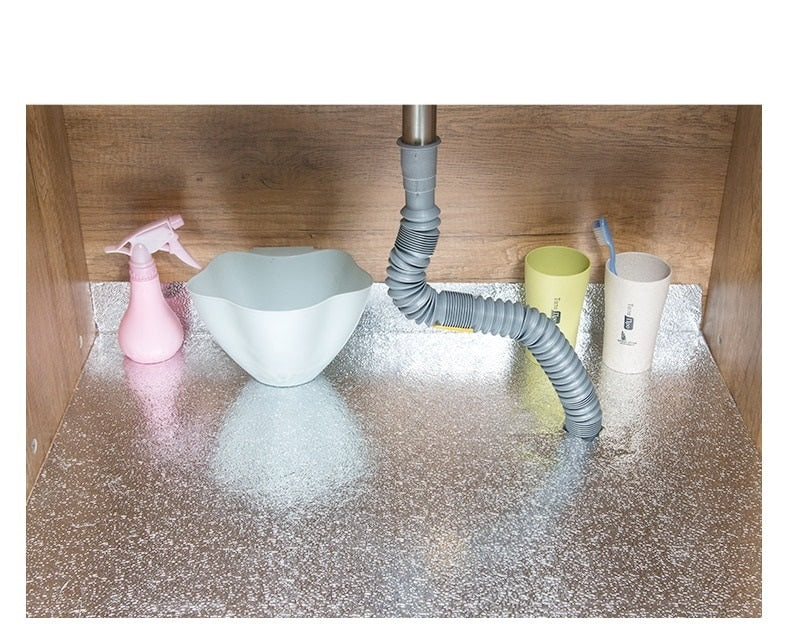 Set 3x Autocolant 60cm x 300cm Lumix Anti-Ulei, pentru Bucatarie si Alte Suprafete