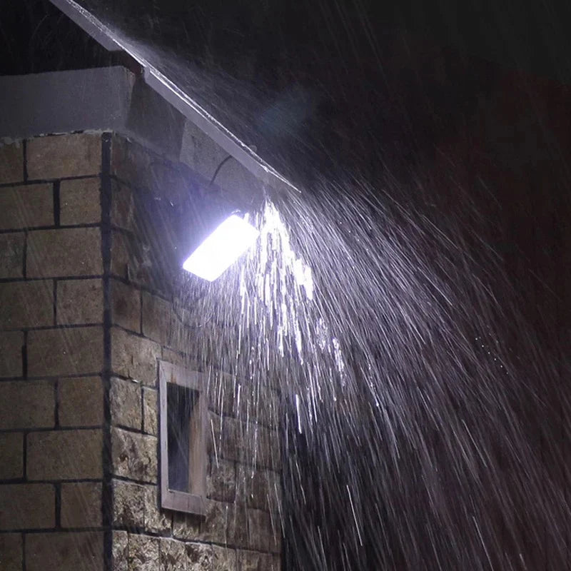 Proiector Solar 200W, Lampa cu Incarcare Solara, Panou Solar separat + Accesorii