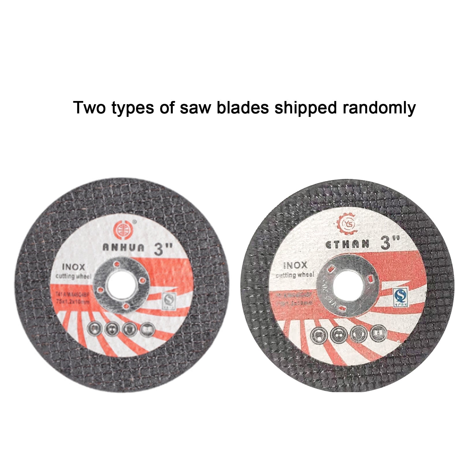 Polizor Portabil de 12V - 2x Acumulatori, Motor fara Perii, Discuri 76mm