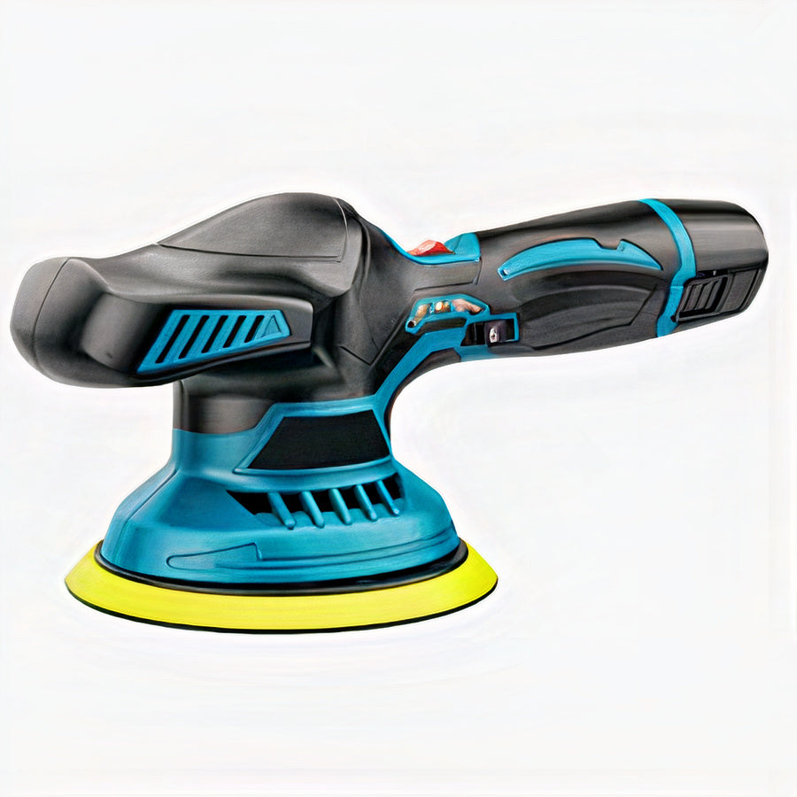 Aparat Polish Auto Evo-Shine, 2 acumulatori 12V, Fara fir, 8 Viteze, Portabil, 2500-5000 Rpm