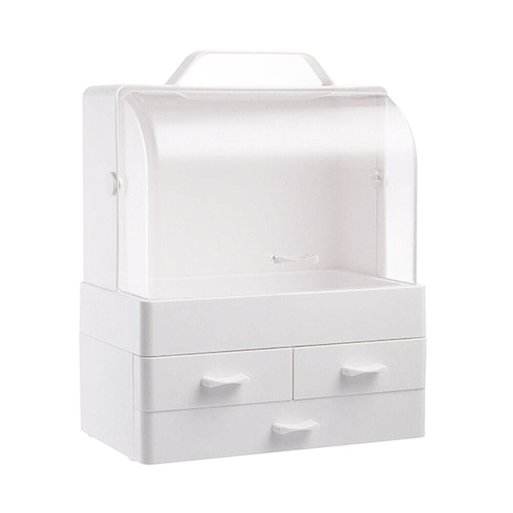 Organizator Produse Cosmetice, Portabil, 4 Compartimente de Depozitare, Rezistent la Apa