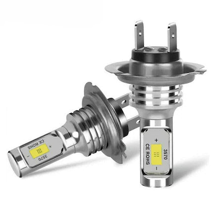 Set 2 Becuri auto LED H7, 80W