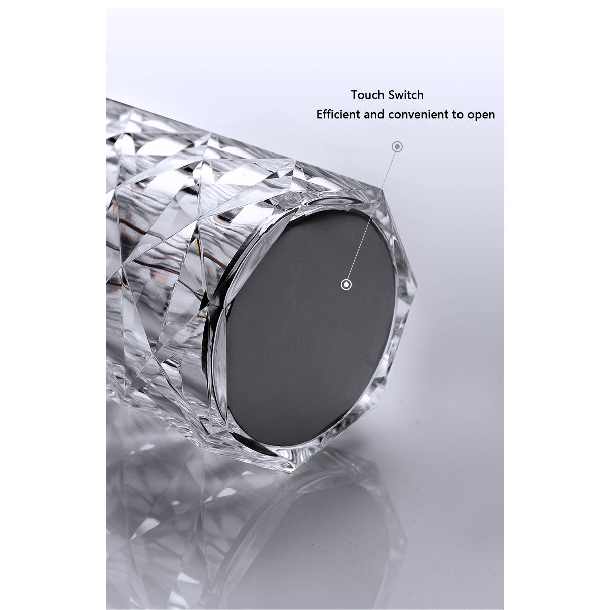 Set 2x Lampi RGB - LED cu Design Cristal, Control Tactil, Telecomanda Inclusa