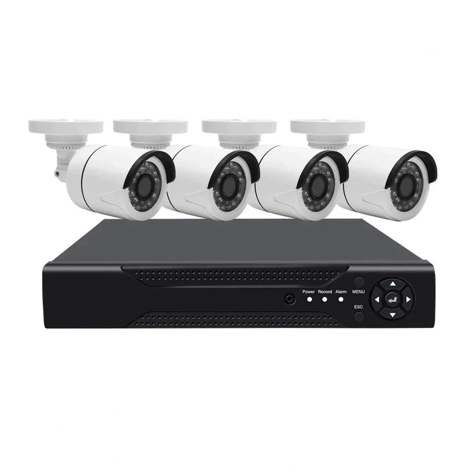 Sistem de Supraveghere Video Jortan, AHD CCTV 4 Camere + Hard Disk 500GB