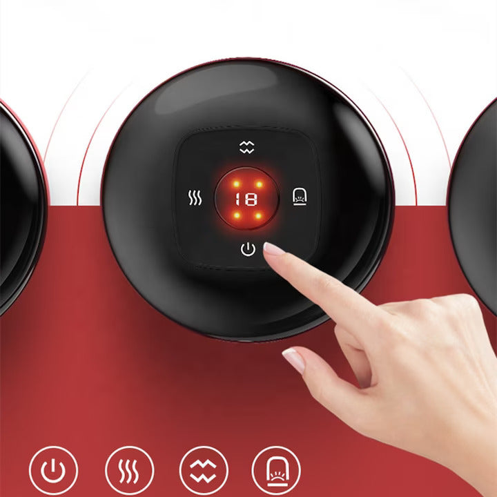 Aparat Masaj Guasha Body Cupping 3 în 1 — Detoxifiere si Tonifiere cu incalzire si Vacuum