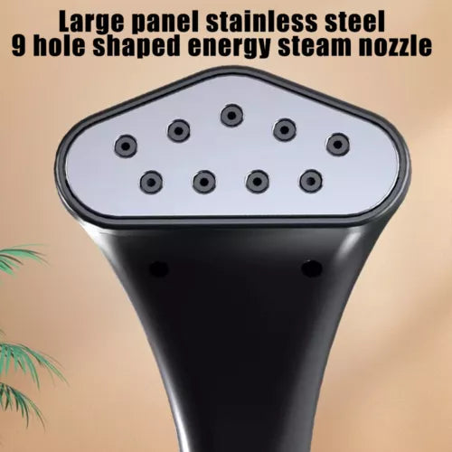 Aparat de Calcat Vertical Portabil 2000W - Hoffmans, pentru Haine si Tesaturi, Capacitate 2ll, Rosu/Negru