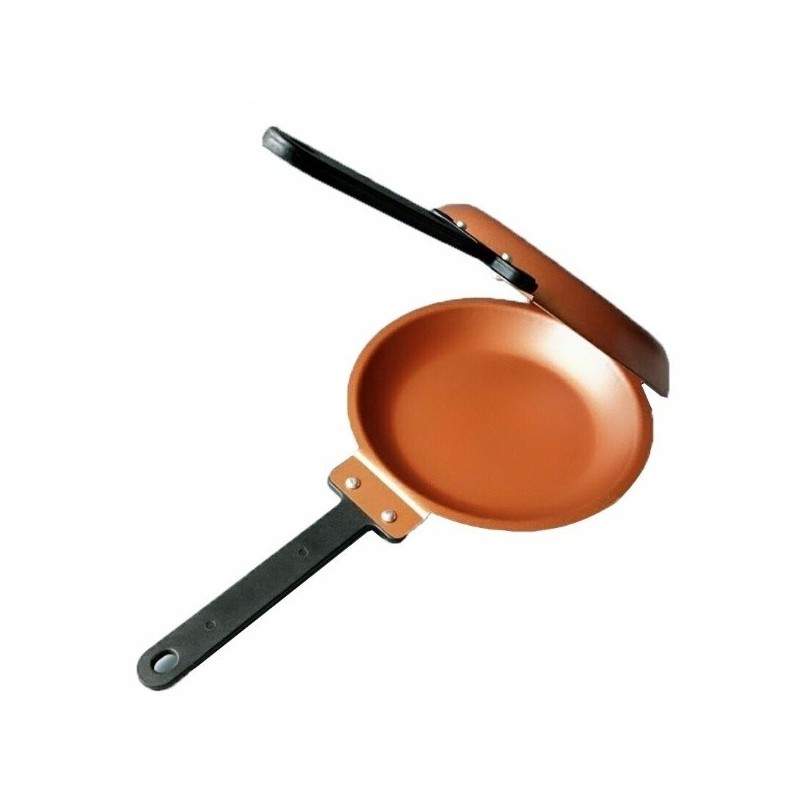 Tigaie pentru Clatite Americane, 36x20x5 cm, din Ceramica si Titan