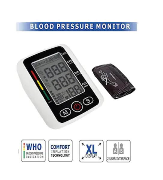 Tensiometru electronic pentru brat, display LCD
