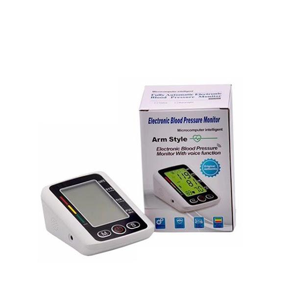 Tensiometru electronic pentru brat, display LCD