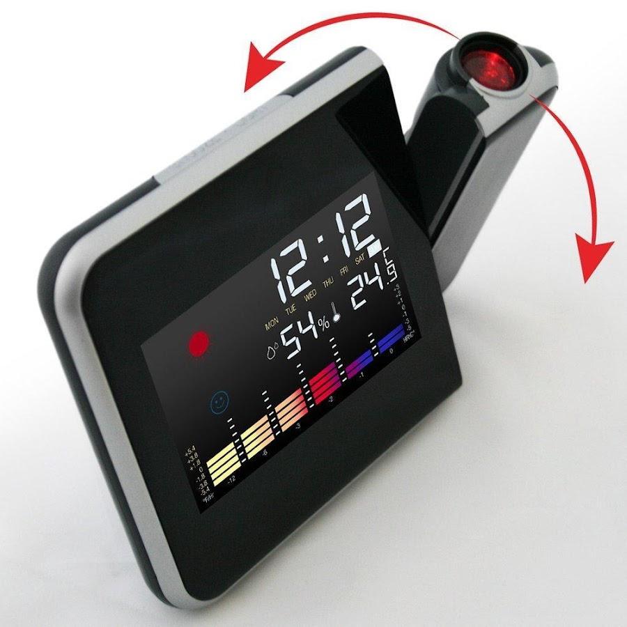 Statie Meteorologica. Ceas Multifunctional cu Proiectie