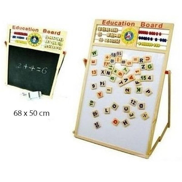 Tabla Educativa 40 X 40 Cm, Multifunctionala Pentru Copii