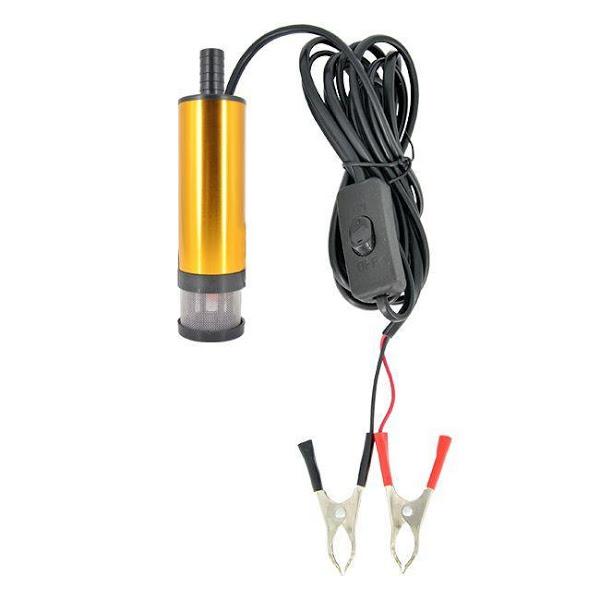 Pompa de Transfer pentru Lichide, Combustibili și Uleiuri, 12V, 8500 Rot/Min, Diametru 16 mm, 12 Litri pe Minut