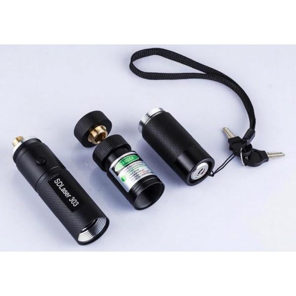 Indicator Laser Verde 3D - cu Acumulator Reincarcabil, Proiecție Reglabila, 532 nm