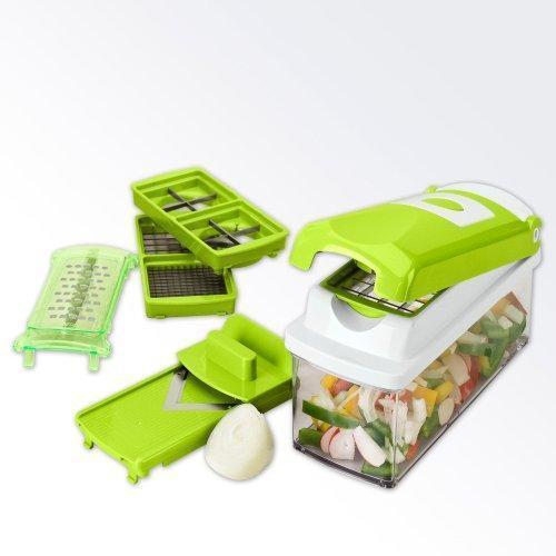 Razatoare de Bucatarie 7 in 1 - Nicer Dicer, cu Accesorii pentru Feliere, Taiere si Depozitare