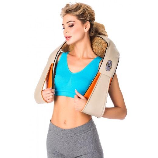 Aparat pentru masaj cervica, Shiatsu cu functie de incalzire