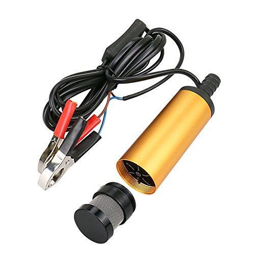 Pompa de Transfer pentru Lichide, Combustibili și Uleiuri, 12V, 8500 Rot/Min, Diametru 16 mm, 12 Litri pe Minut