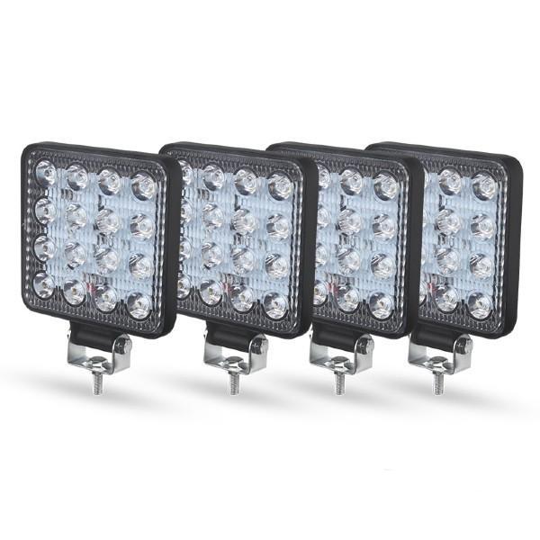 Kit de 4 Proiectoare LED Offroad, 30,000 Ore Durata de Functionare. 48W