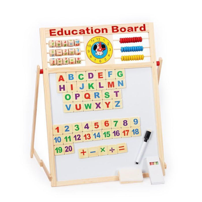 Tabla Educativa 40 X 40 Cm, Multifunctionala Pentru Copii