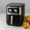 Air Fryer Hoffmans 12L, Putere 2400W, Temperatura 80-200°C, Panou de Control Digital