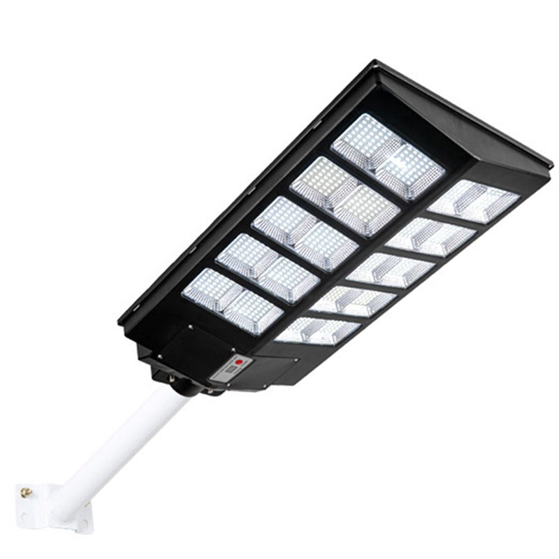 Lampa Solara Dubla - 800W LED-uri Generatie Noua, Telecomanda, Accesorii Montaj + Picior Metalic