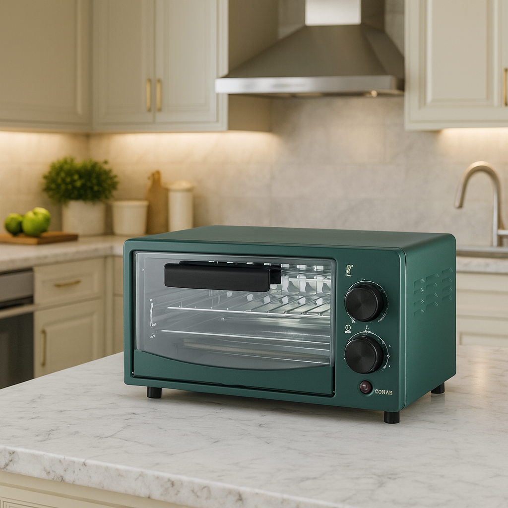 Cuptor Electric RAF R5305G – 800W, 12L, Timer Integrat, 2 Moduri de Operare, Design compact