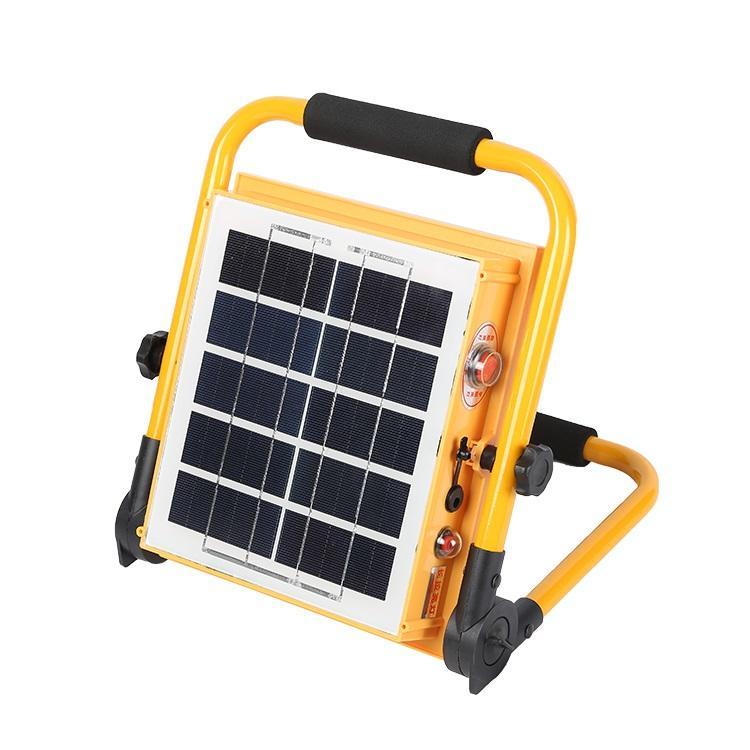 Lampa LED 50W cu incarcare Solara portabila, Camping Waterproof ip65