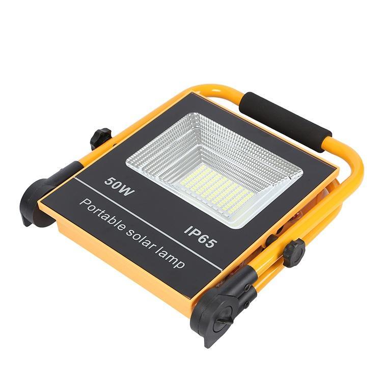Lampa LED 50W cu incarcare Solara portabila, Camping Waterproof ip65