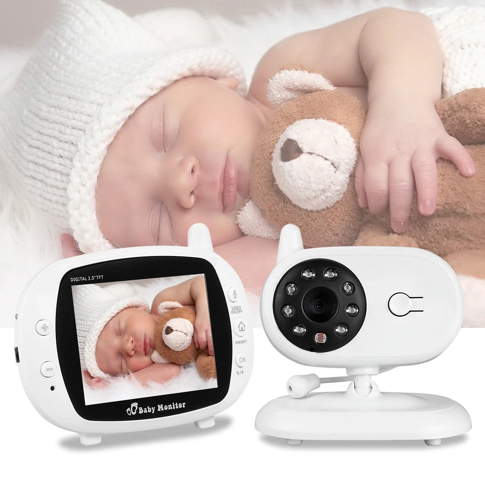 Monitor Bebe Sleep-Safe Video cu Ecran LCD 3.5 ″, Wireless