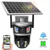 Camera Dubla 4G Dasgut 6MP - cu Incarcare Solara, Senzor de Miscare, Rotire 360°