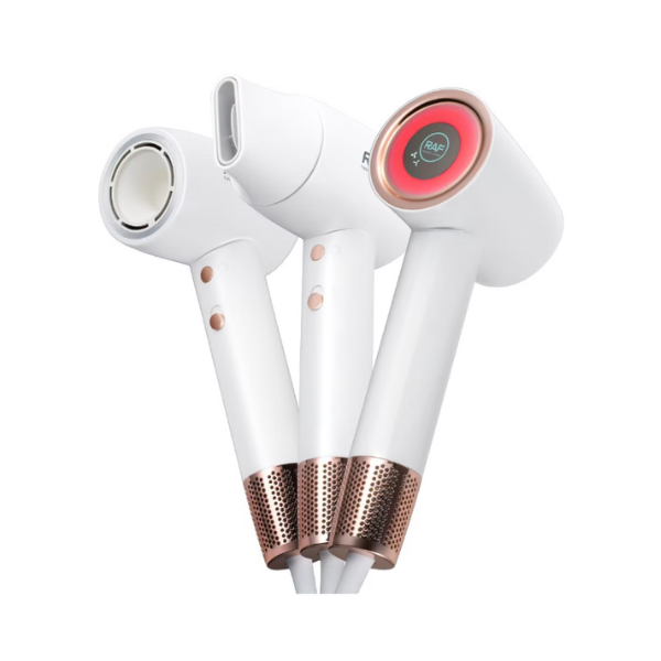 Uscator de Par RAF R423 – 1600W, 3 Trepte de Temperatura, 2 Viteze, Cap Magnetic de Precizie