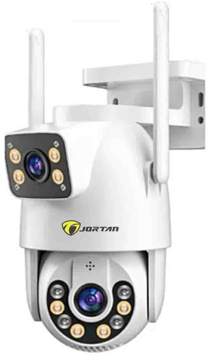 SET 2 Camere Jortan Duble, PTZ Wi-Fi/LAN 9697QJ, Rezolutie 6MP, IP66, Vizualizare Color Nocturna