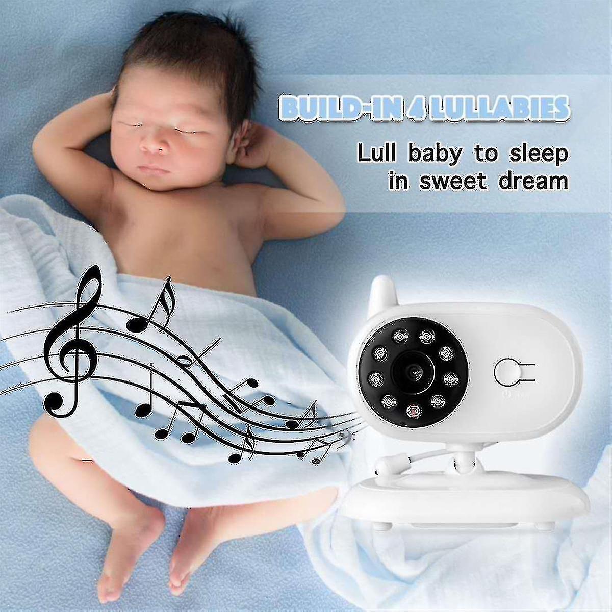 Monitor Bebe Sleep-Safe Video cu Ecran LCD 3.5 ″, Wireless