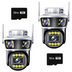 SET 2x Camere Triple Wireless AI - WiFi Jortan, Vedere Nocturna Avansata, 9MP, IP66,  2x Carduri 32GB Incluse