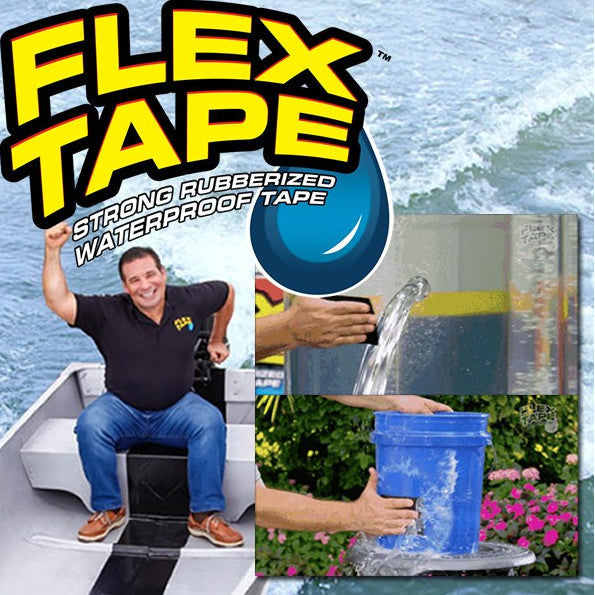 Banda adeziva cauciucata, reparatoare, Flex Tape