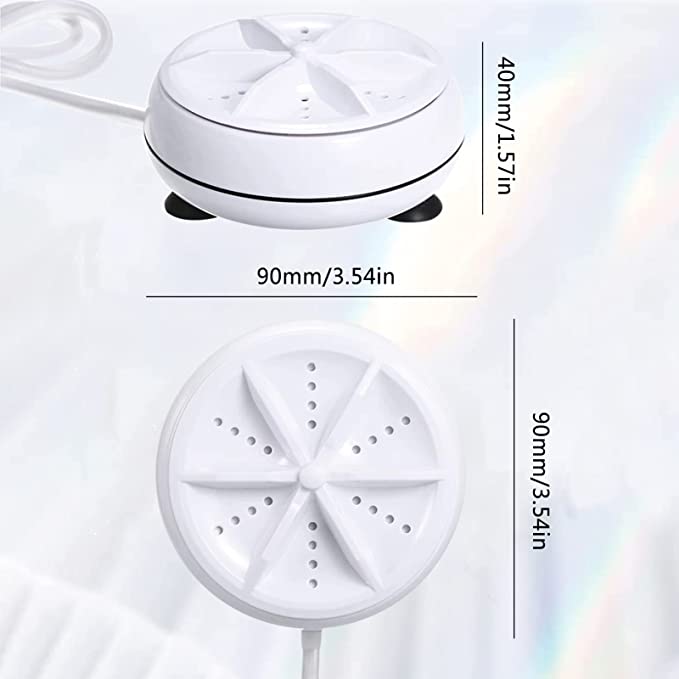 Mini Masina de Spalat, Portabila cu USB, TurboWash