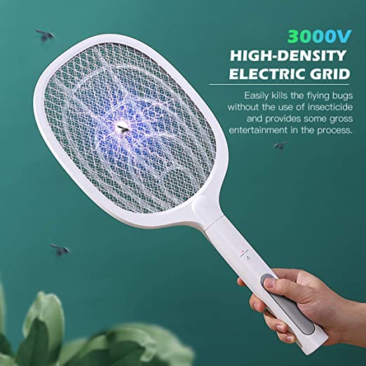 Set 2 Palete Electrice Anti-Insecte, cu USB – 1200mAh