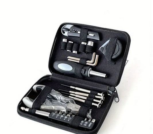 Mini Set Compact de Scule, pentru Reparatii de Precizie - 17 Accesorii