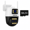Camera Tripla Jortan JT-9999 PRO 9MP, Dual-Core, WiFi/LAN, Audio Bidirectional, Card 64GB Inclus