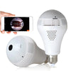 Camera IP Panoramica unghi 360 grade, Insurubare tip bec, Wifi, Aplicatie Live pe Telefon