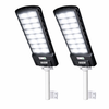 Set 2x Lampi Solare Stradale JORTAN 800W - Iluminat Profesional cu Panou Solar, Telecomanda + 2x Suport Metalic