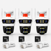 Pachet 3x Camere Supraveghere Jortan Dual WiFi 12MP, 4 Lentile PTZ 360, IP66 + 3x Card 32GB Cadou + 3x Cablu 5M Cadou
