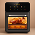 Friteuza cu Aer Cald, 12 Litri, 1350W, Gatire Fara Ulei, Display Digital LCD